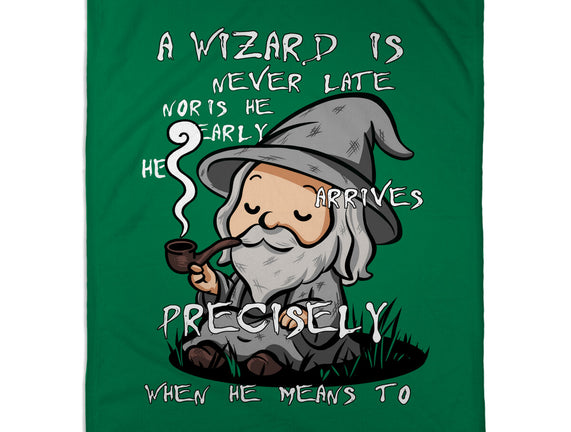 A Wizard Is Never Late