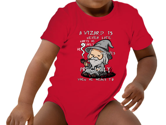A Wizard Is Never Late