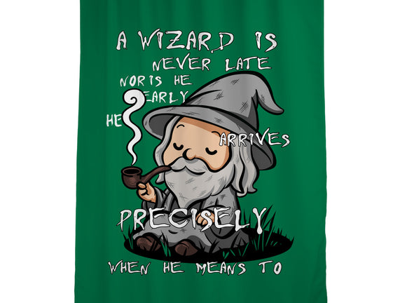 A Wizard Is Never Late