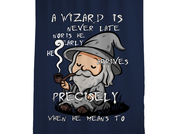 A Wizard Is Never Late
