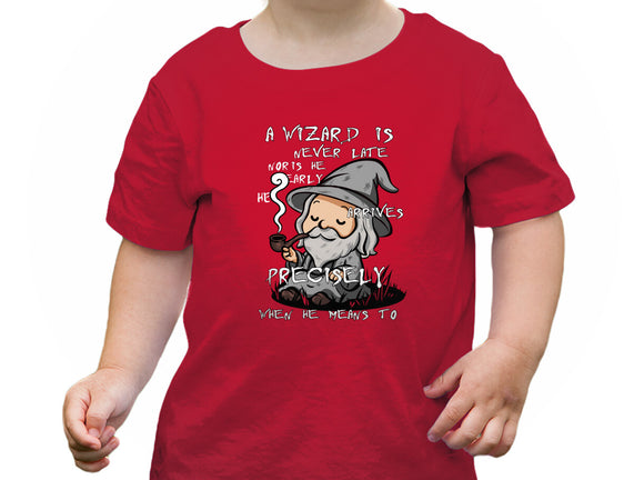A Wizard Is Never Late