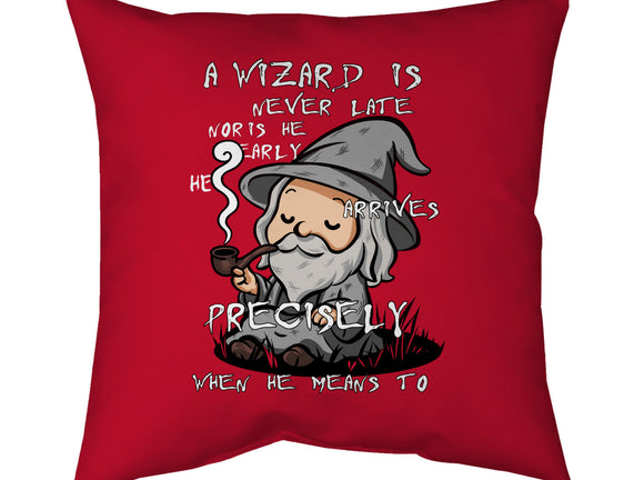 A Wizard Is Never Late