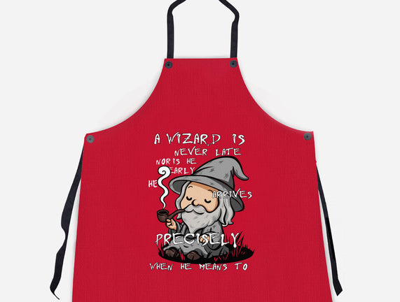 A Wizard Is Never Late