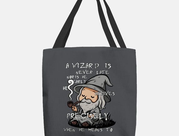 A Wizard Is Never Late