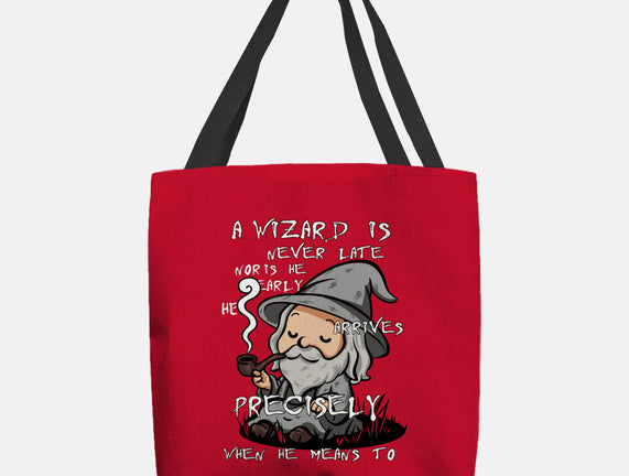 A Wizard Is Never Late