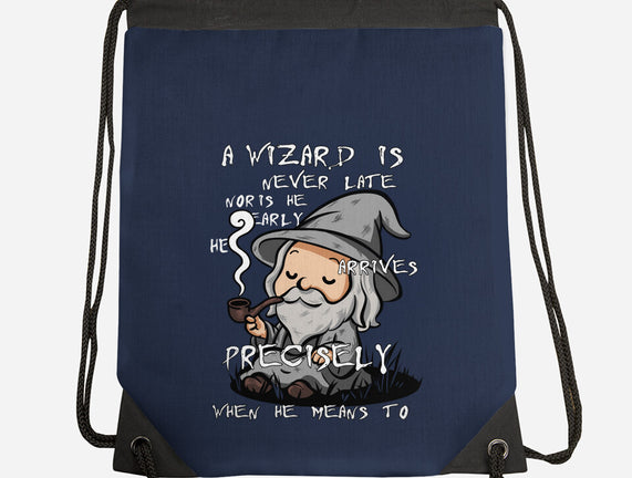 A Wizard Is Never Late