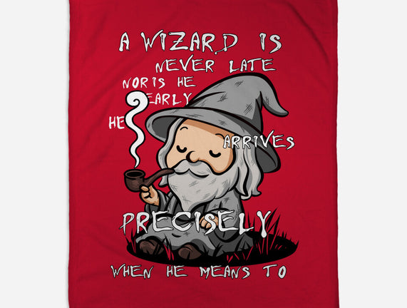 A Wizard Is Never Late
