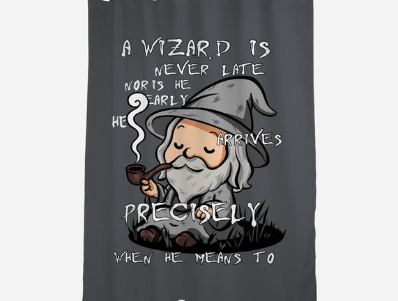 A Wizard Is Never Late