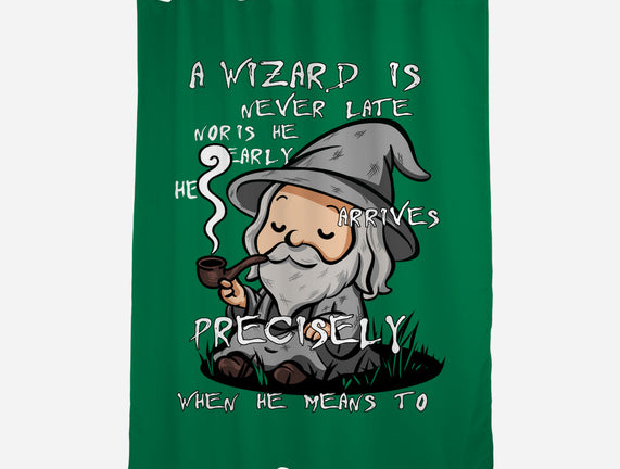 A Wizard Is Never Late