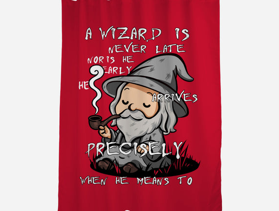 A Wizard Is Never Late