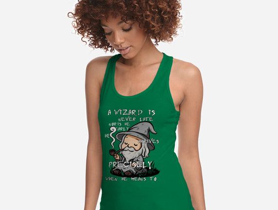 A Wizard Is Never Late