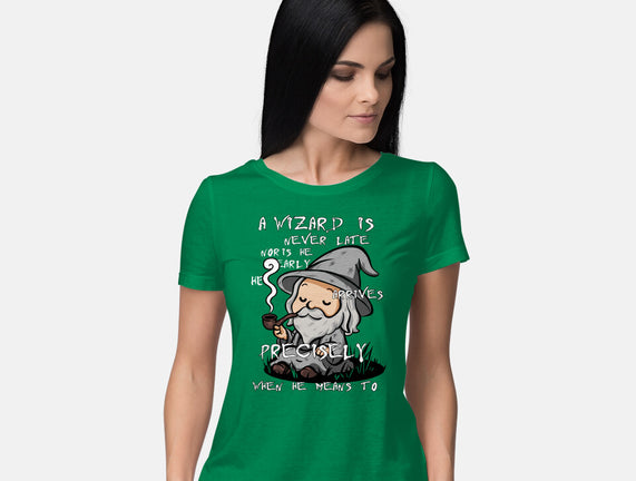 A Wizard Is Never Late