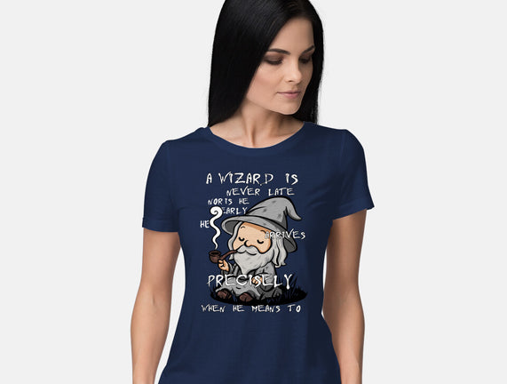 A Wizard Is Never Late