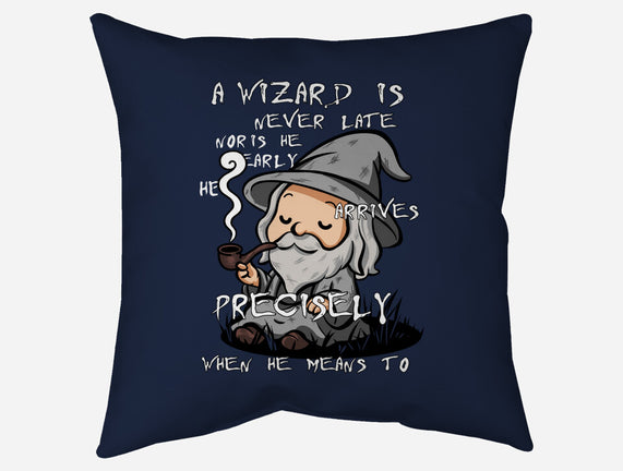 A Wizard Is Never Late