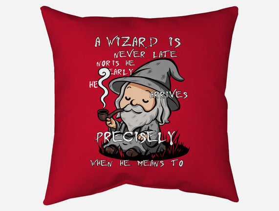 A Wizard Is Never Late