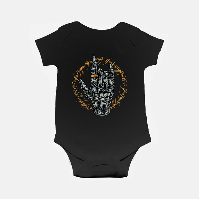 Rock The Dark World-Baby-Basic-Onesie-glitchygorilla
