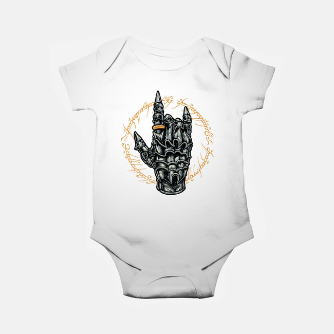 Rock The Dark World-Baby-Basic-Onesie-glitchygorilla