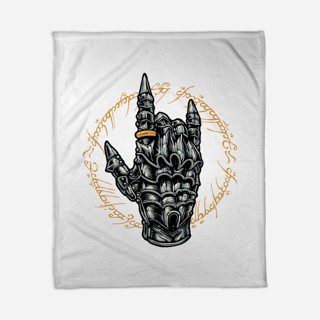 Rock The Dark World-None-Fleece-Blanket-glitchygorilla