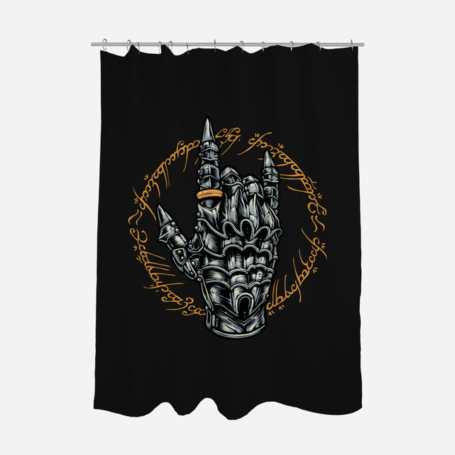 Rock The Dark World-None-Polyester-Shower Curtain-glitchygorilla