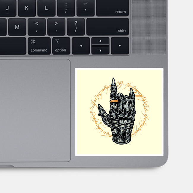 Rock The Dark World-None-Glossy-Sticker-glitchygorilla