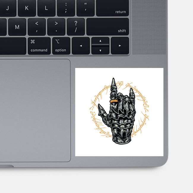 Rock The Dark World-None-Glossy-Sticker-glitchygorilla