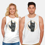 Rock The Dark World-Unisex-Basic-Tank-glitchygorilla