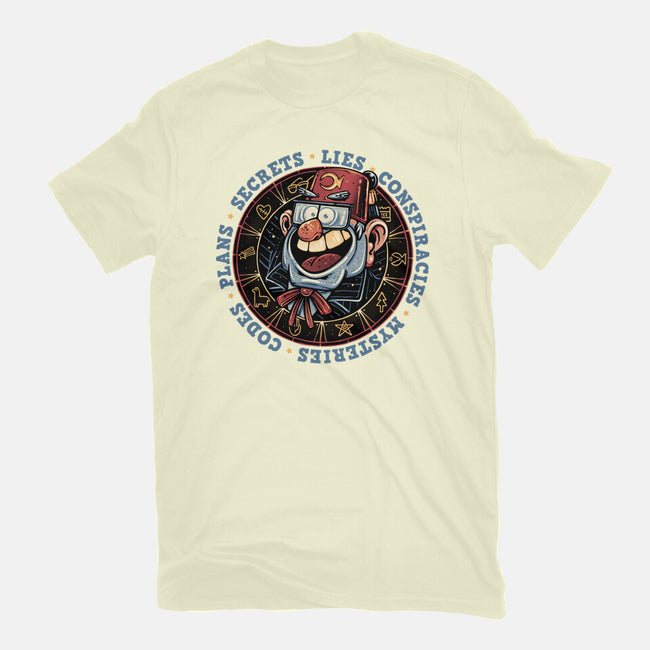 The Fall Of Secrets-Mens-Basic-Tee-glitchygorilla