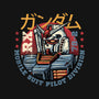 Mobile Suit Pilot Division-Womens-Basic-Tee-glitchygorilla