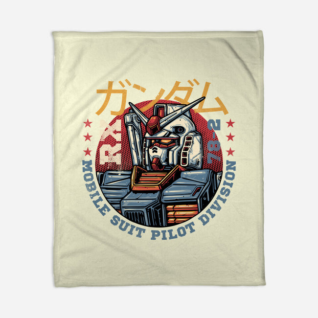 Mobile Suit Pilot Division-None-Fleece-Blanket-glitchygorilla