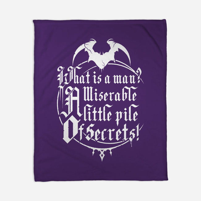 What Is A Man-None-Fleece-Blanket-demonigote