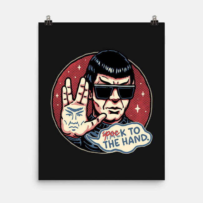 Spock To The Hand-None-Matte-Poster-glitchygorilla