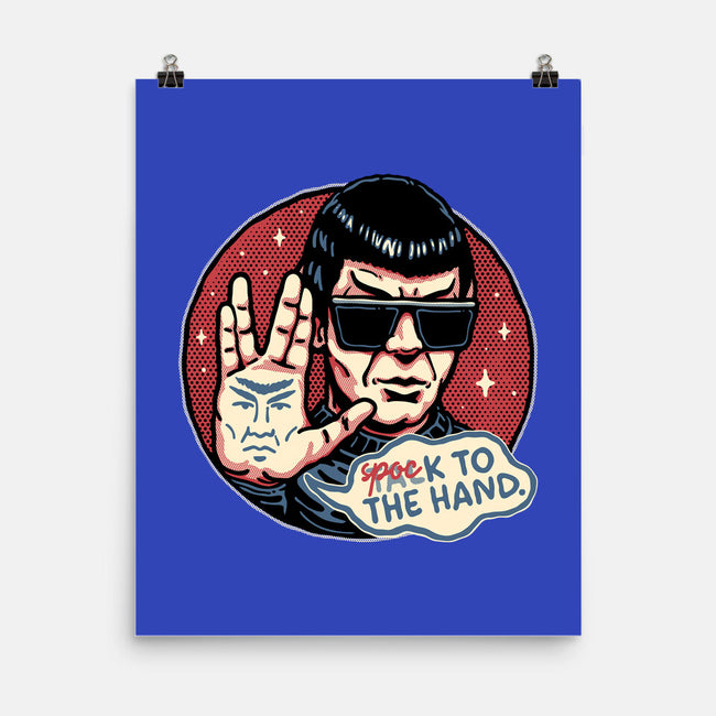 Spock To The Hand-None-Matte-Poster-glitchygorilla