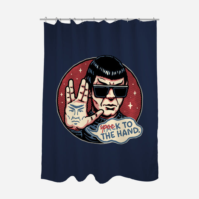 Spock To The Hand-None-Polyester-Shower Curtain-glitchygorilla