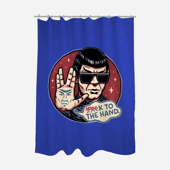 Spock To The Hand-None-Polyester-Shower Curtain-glitchygorilla