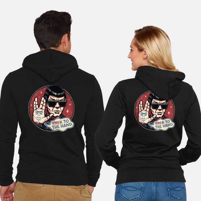 Spock To The Hand-Unisex-Zip-Up-Sweatshirt-glitchygorilla
