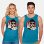 Spock To The Hand-Unisex-Basic-Tank-glitchygorilla