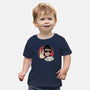 Spock To The Hand-Baby-Basic-Tee-glitchygorilla