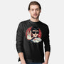 Spock To The Hand-Mens-Long Sleeved-Tee-glitchygorilla