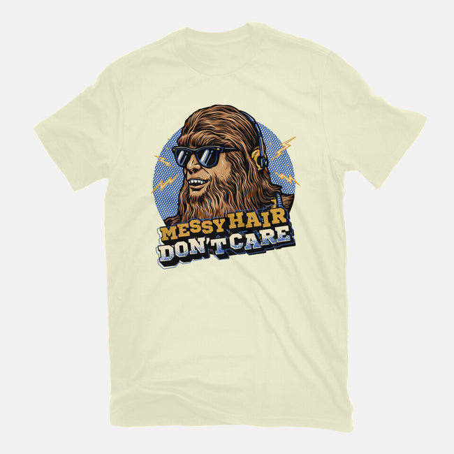 Messy Hair Don’t Care-Mens-Basic-Tee-glitchygorilla