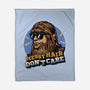 Messy Hair Don’t Care-None-Fleece-Blanket-glitchygorilla