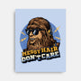 Messy Hair Don’t Care-None-Stretched-Canvas-glitchygorilla