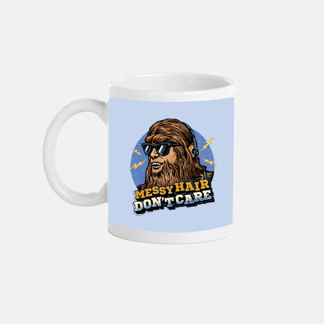 Messy Hair Don’t Care-None-Mug-Drinkware-glitchygorilla