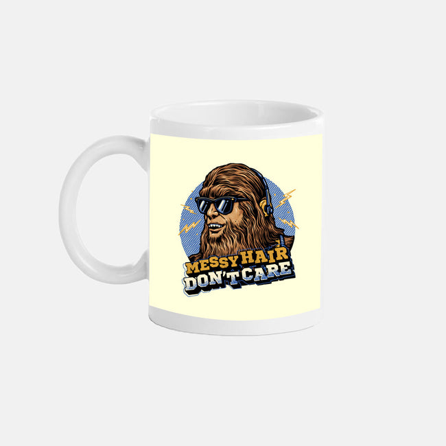 Messy Hair Don’t Care-None-Mug-Drinkware-glitchygorilla