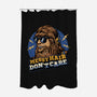 Messy Hair Don’t Care-None-Polyester-Shower Curtain-glitchygorilla