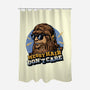 Messy Hair Don’t Care-None-Polyester-Shower Curtain-glitchygorilla