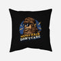 Messy Hair Don’t Care-None-Removable Cover w Insert-Throw Pillow-glitchygorilla