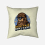 Messy Hair Don’t Care-None-Removable Cover w Insert-Throw Pillow-glitchygorilla