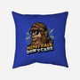 Messy Hair Don’t Care-None-Removable Cover w Insert-Throw Pillow-glitchygorilla