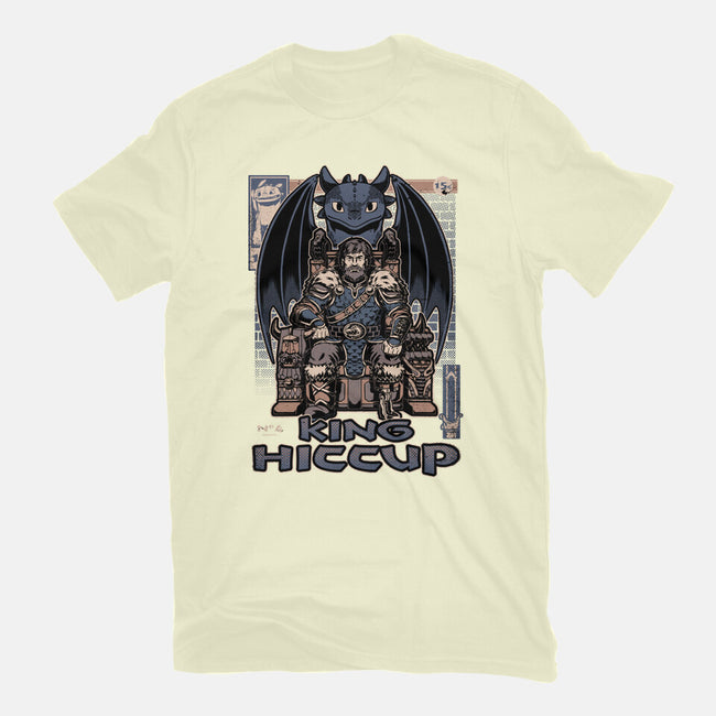 Viking Dragon King-Mens-Basic-Tee-Studio Mootant