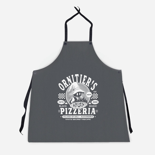 The Ornitier Pizzeria Grunge-Unisex-Kitchen-Apron-LAGELANTEE